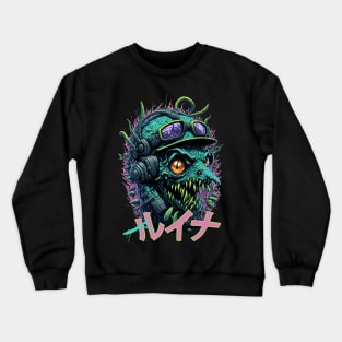 MANTIS MONSTER INFECTED insect Crewneck Sweatshirt